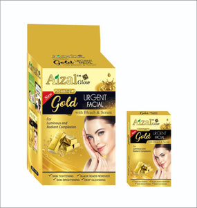 Gold Whitening Urgent Facial - Aizal Glow Cosmetics