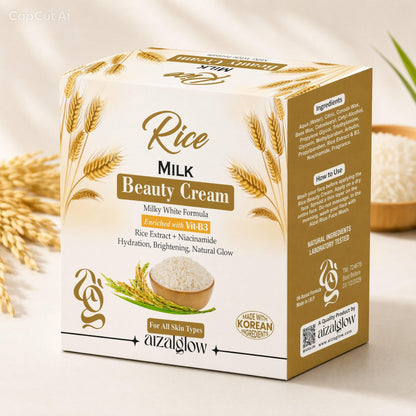 Aizal Glow Rice Milk Beauty Cream