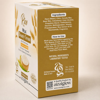 Aizal Glow Rice Milk Beauty Cream