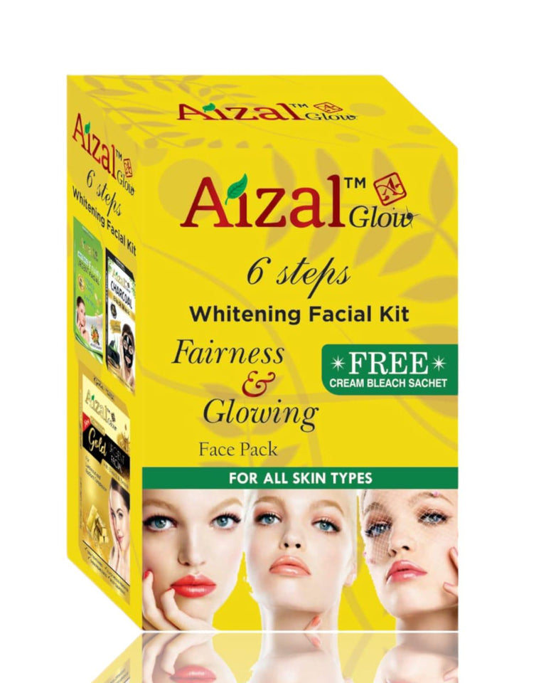 7 in 1 Whitening Facial - Aizal Glow Cosmetics